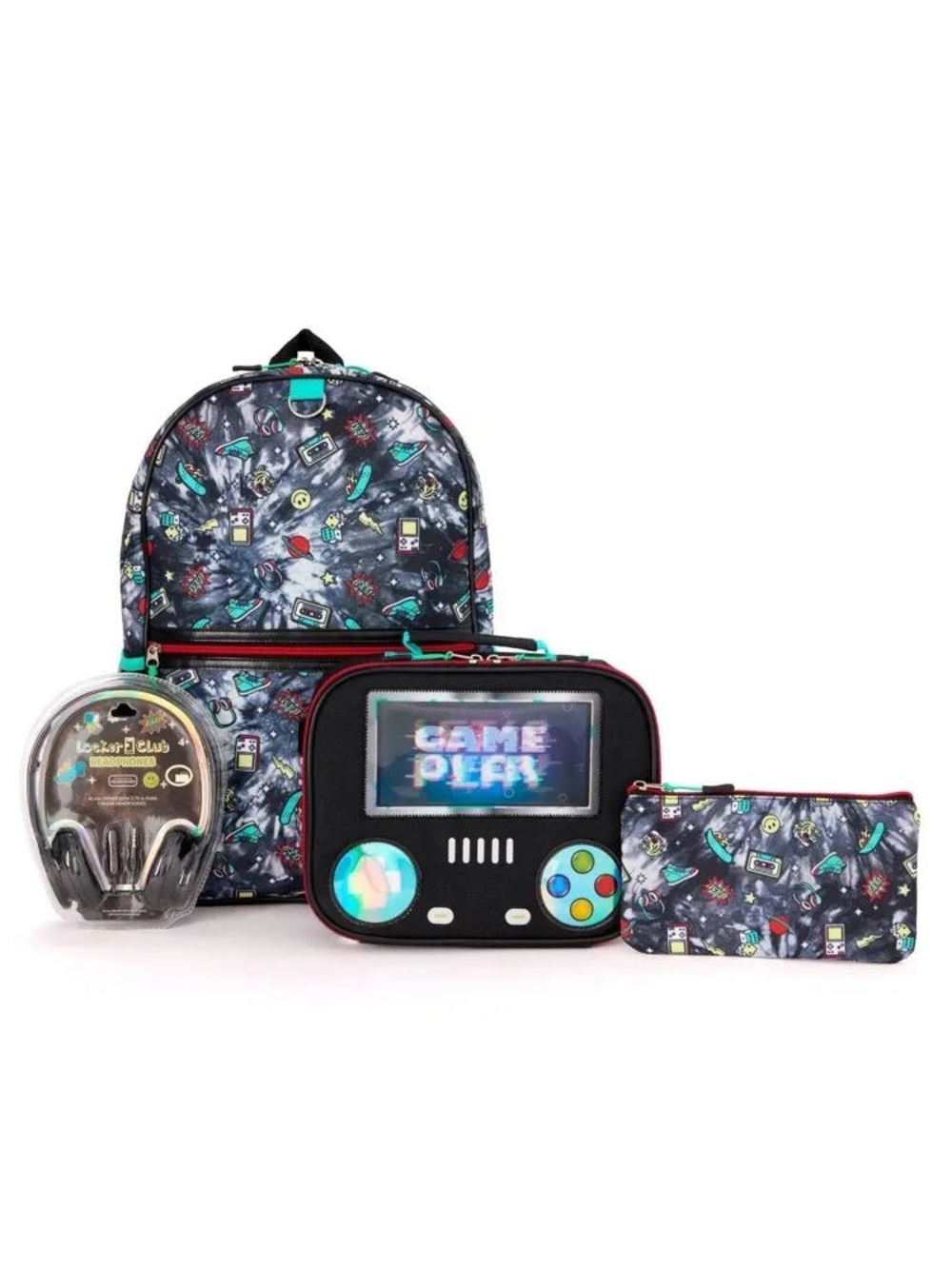 New! Locker Club Kid’s 16L “Lets Play” Backpack Set